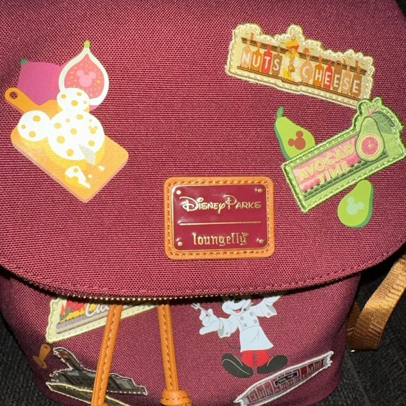 California Adventure Food and Wine Festival 2024 Loungefly Backback - Picture 5 of 9